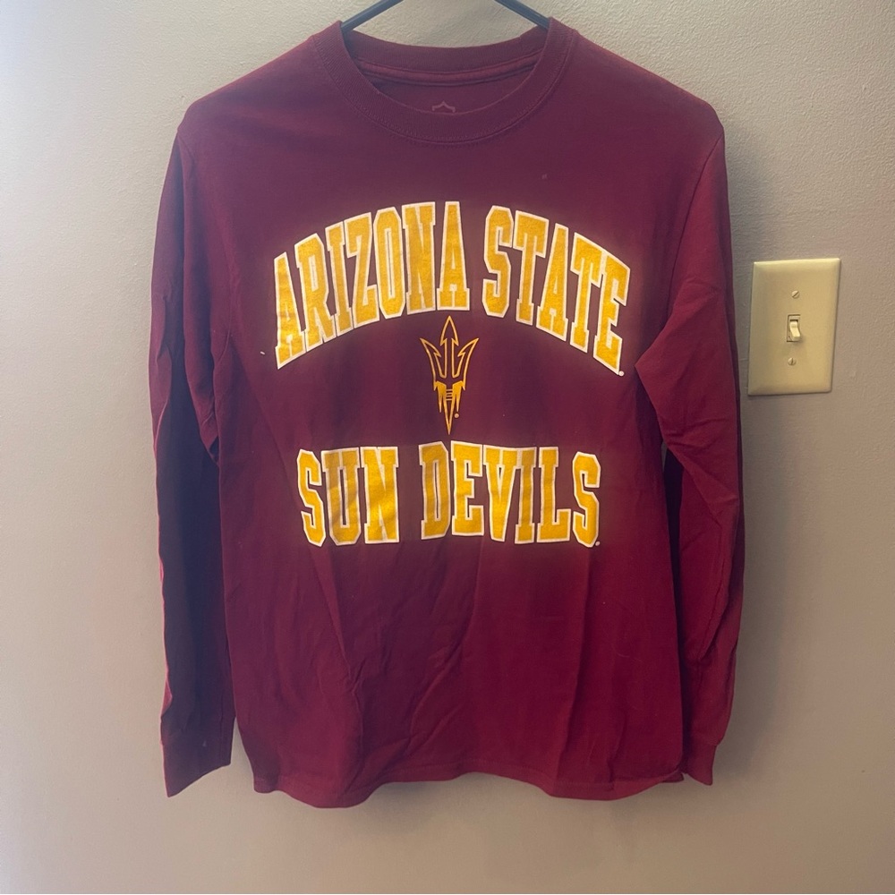 Arizona State Sun Devils Maroon Long Sleeve Shirt